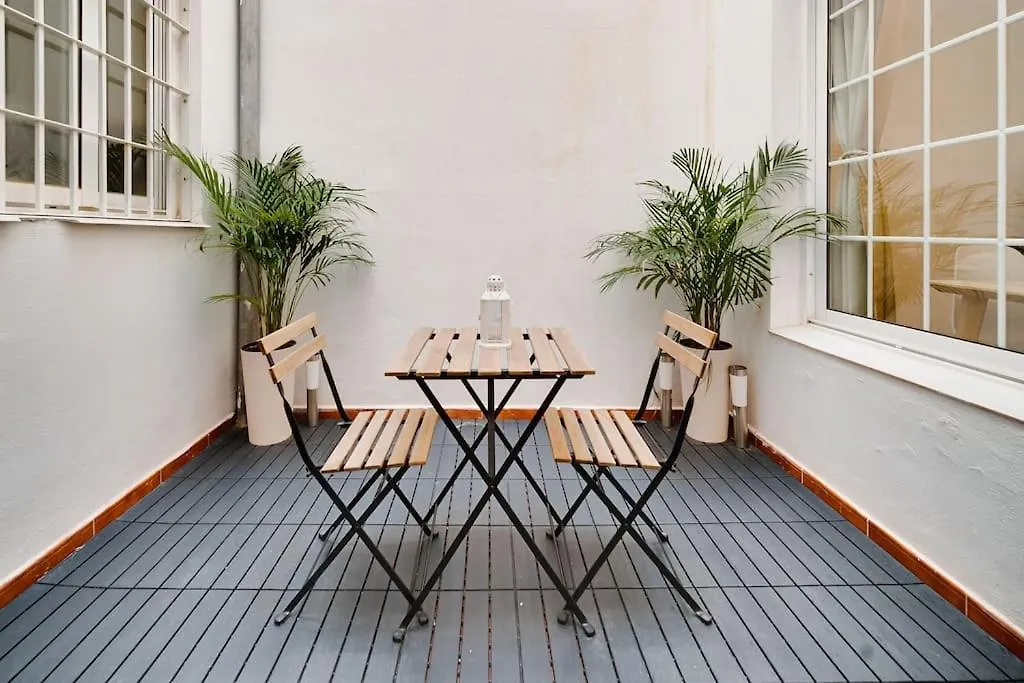 Encantador Apartamento Con Patio Málaga Appartement